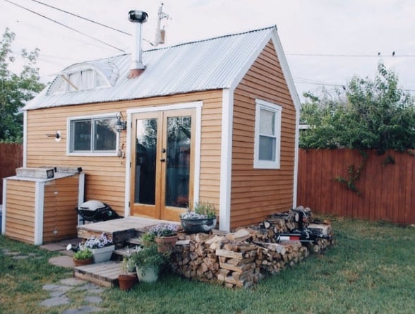 144 Sq. Ft. Timber Frame Tiny House on Wheels
