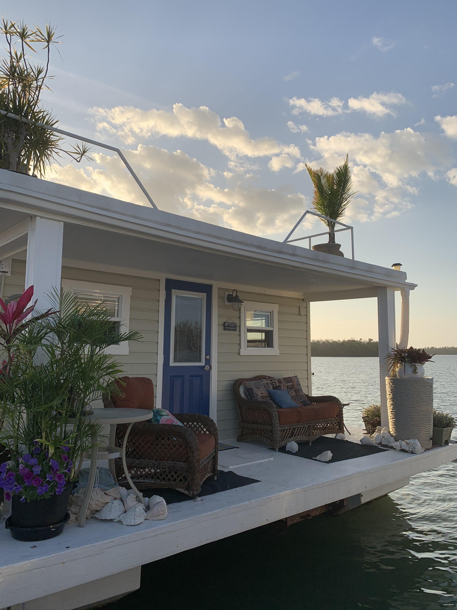 Couple's OffGrid Floating Home Lifestyle in Florida