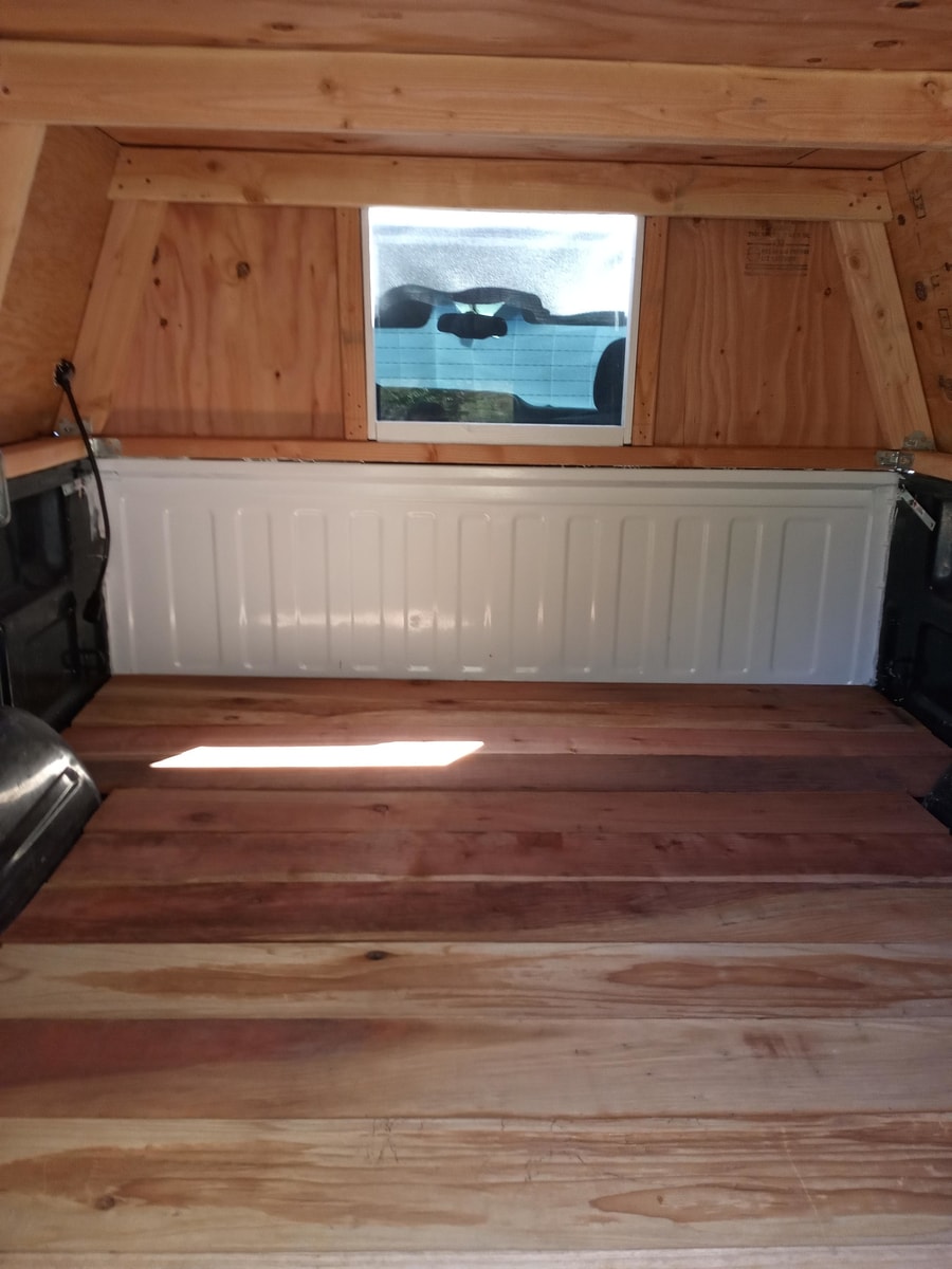 Marsha's Temporary Truck Bed Tiny Home!