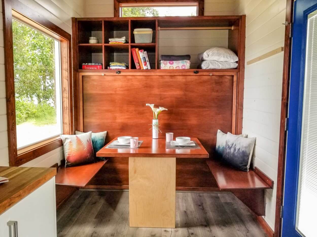 Tiny House with Murphy Bed Dining Set (For Sale)