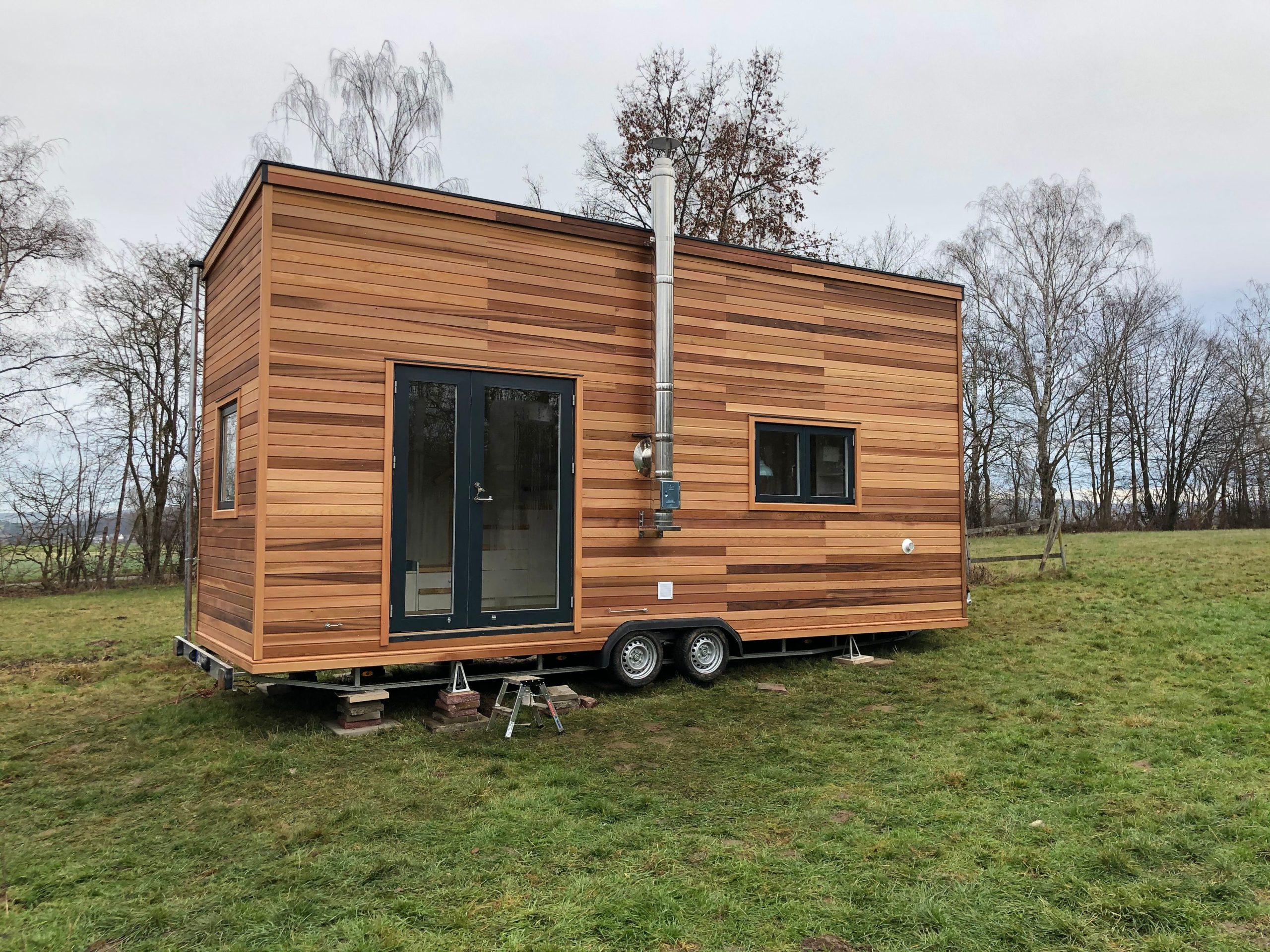 Tiny House Manufaktur Köln Cedar Façade THOW