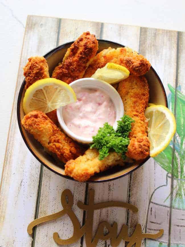 Fish Sticks In Air Fryer Satisfy The Cravings Tiny Kitchen Divas