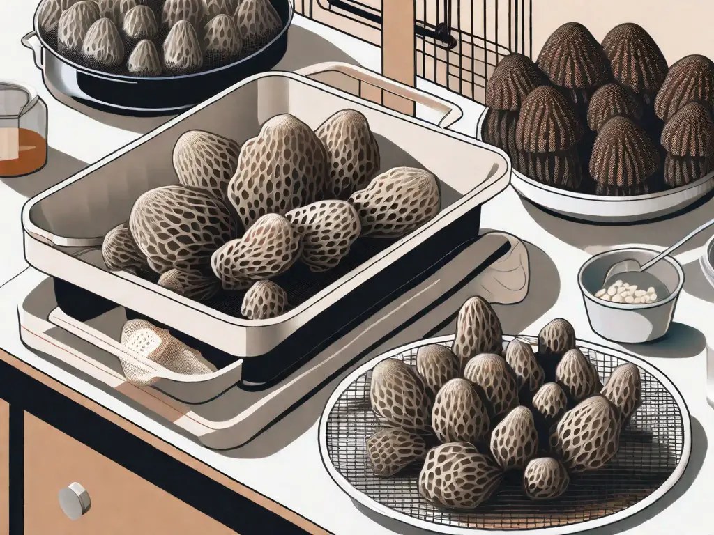 How To Dry Morel Mushrooms At Home Tiny Kitchen Divas