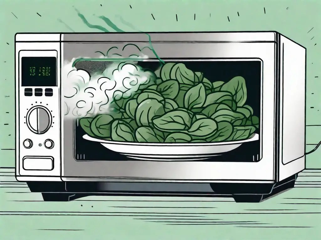How To Steam Spinach In The Microwave Tiny Kitchen Divas