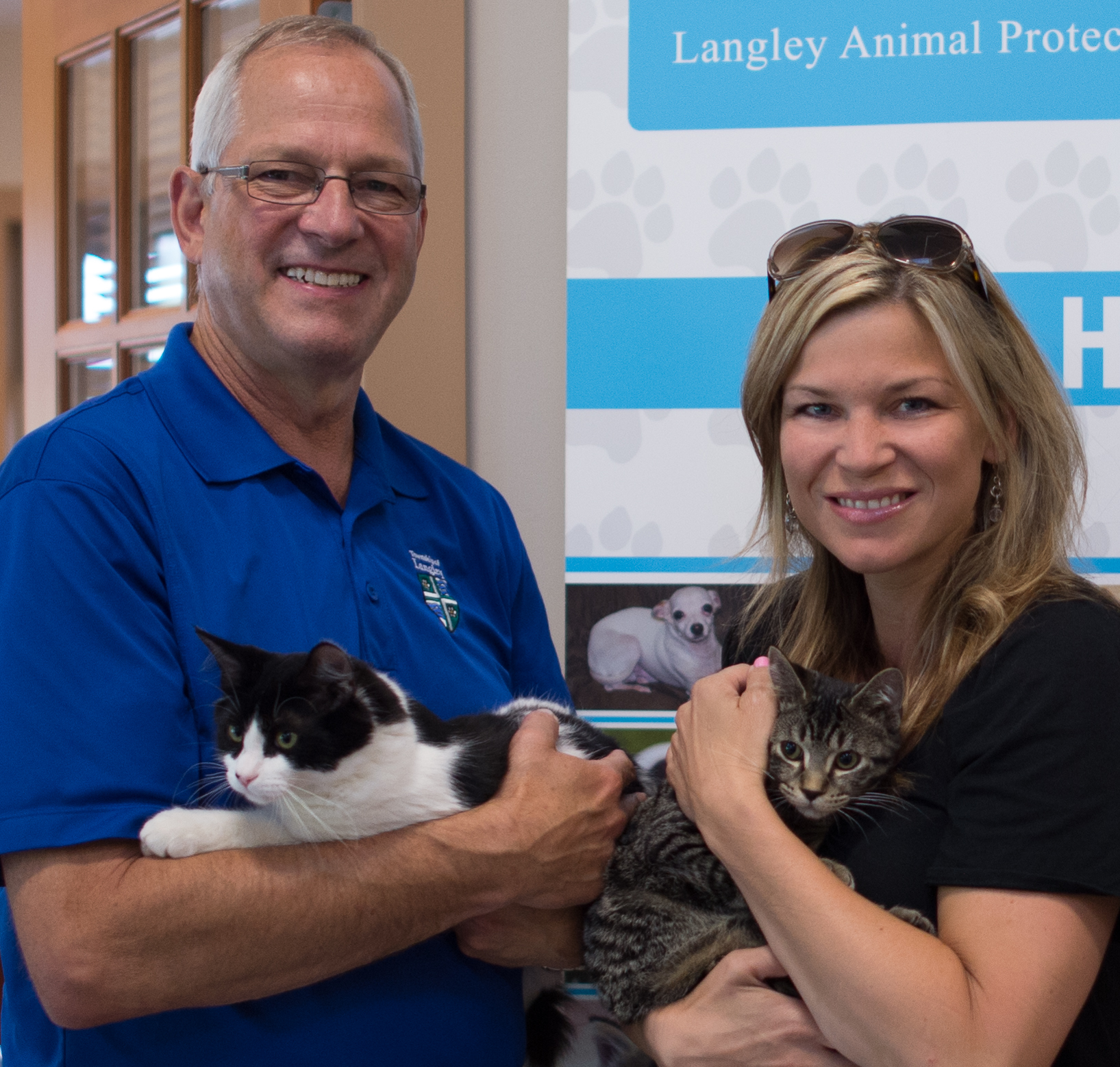 Langley Mayor Gives Rescue Kittens Purrfect Home