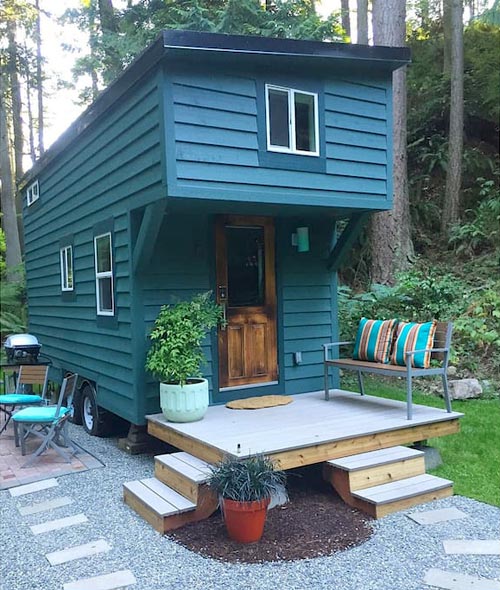 Makers Tiny House on Guemes Island Tiny Living