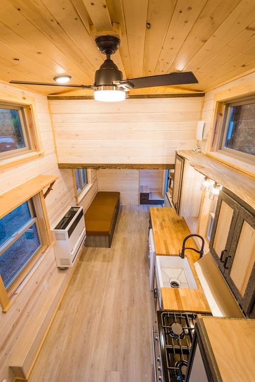 Heather's 37' Gooseneck Tiny House by Mitchcraft Tiny Homes Tiny Living