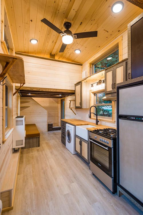 Heather's 37' Gooseneck Tiny House by Mitchcraft Tiny Homes Tiny Living