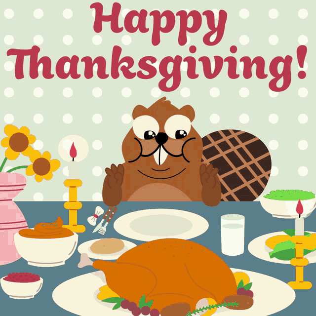 Happy Thanksgiving GIFs Tiny Positive