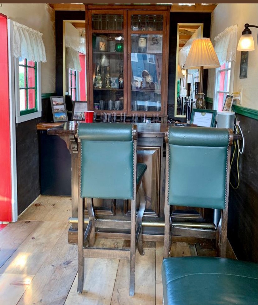 The Wee Irish Pub is mobile and ready for delivery to Massachusetts