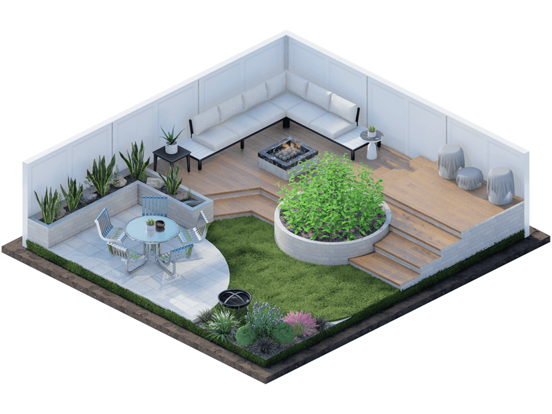 Isabella Traditional Backyard TinyRooms