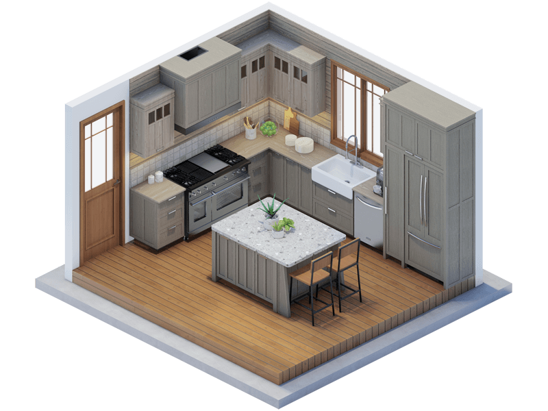 Rustic Style Kitchens TinyRooms