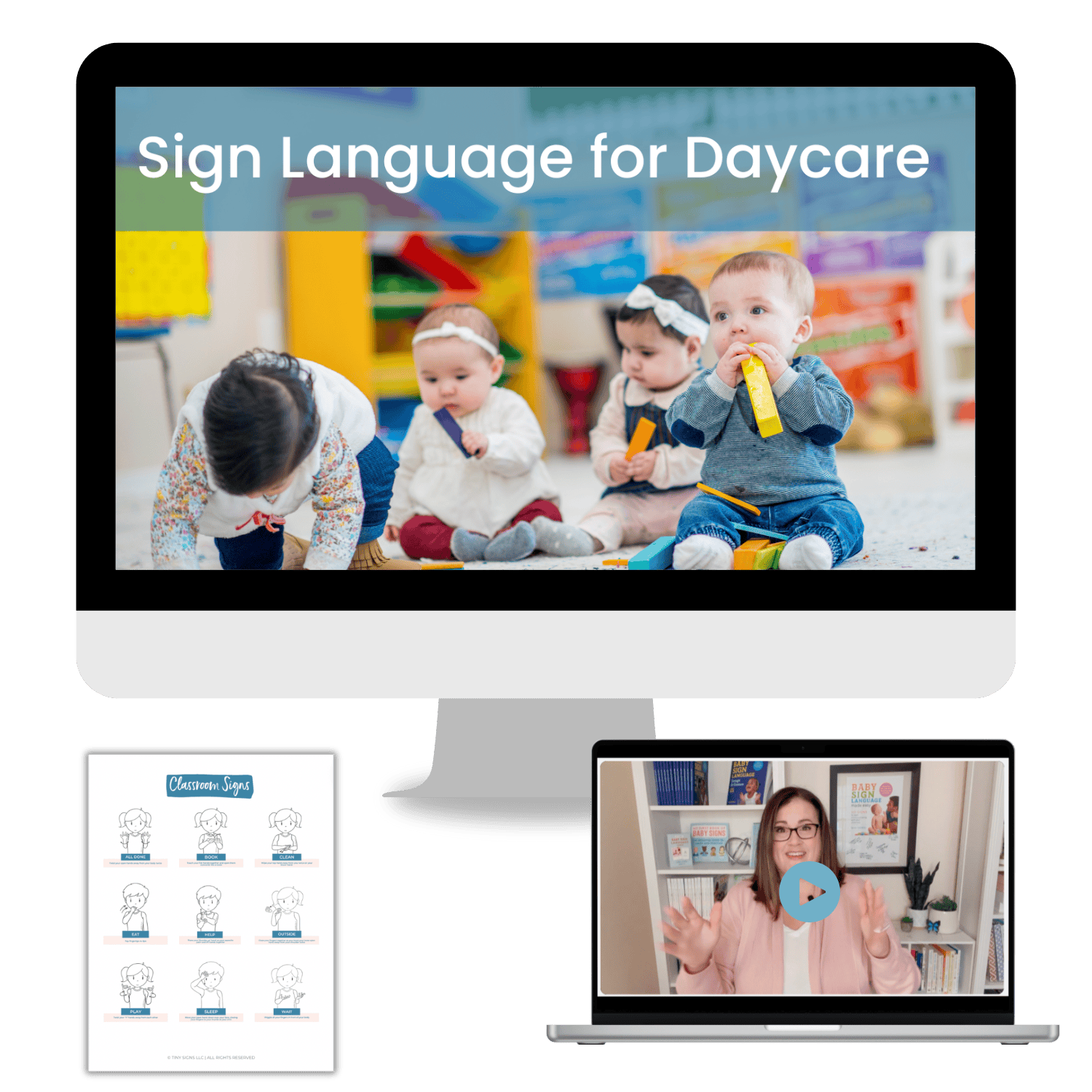 9 Useful ASL Signs for the Early Childhood Classroom Tiny Signs