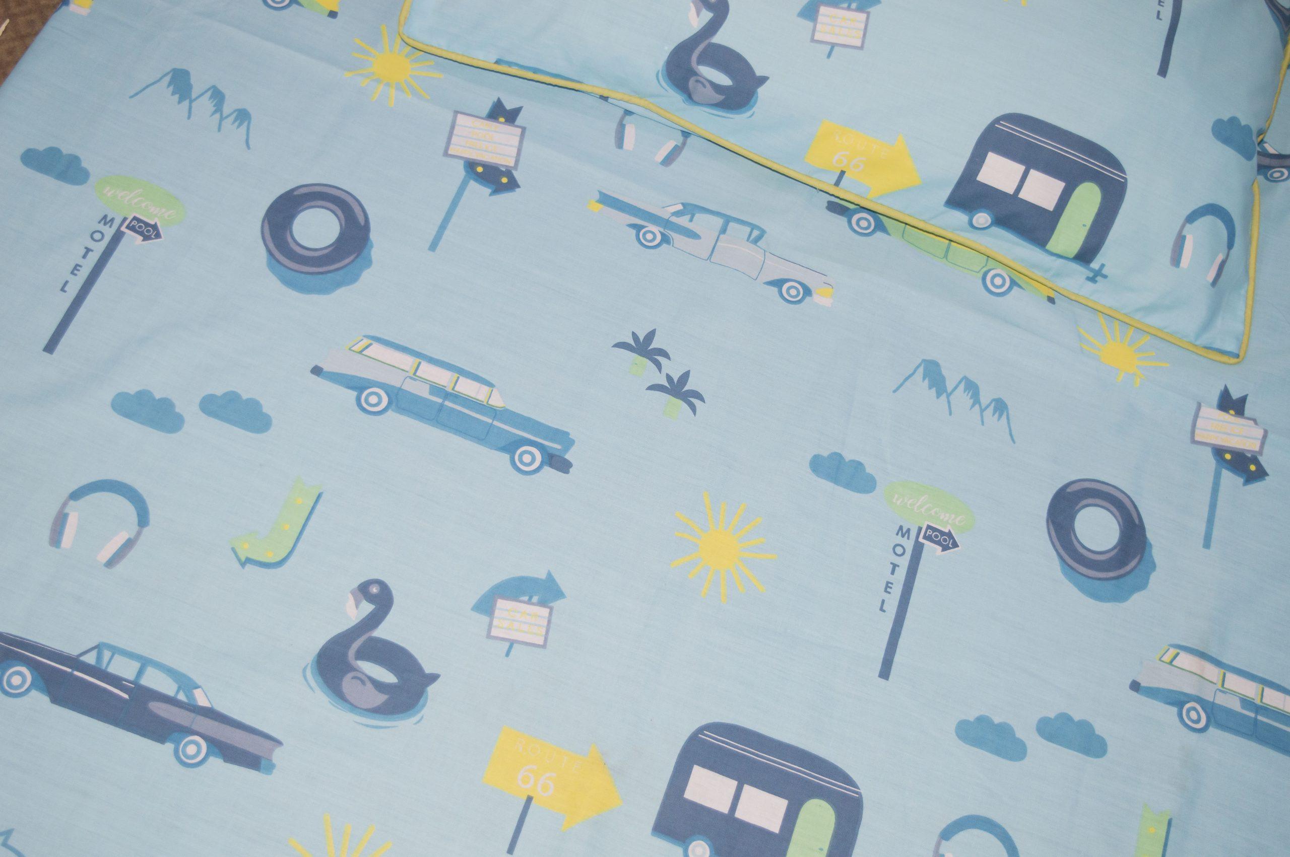 Cars Bed Sheet Tinystars.pk