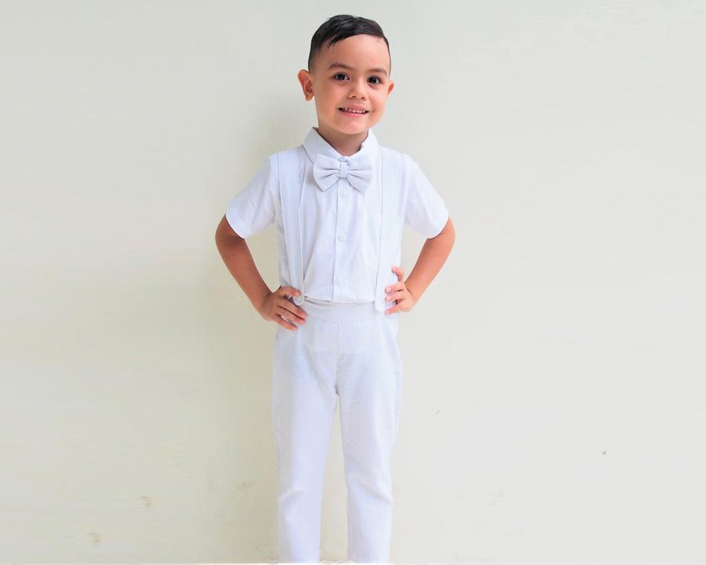 Ring Bearer Suits White Tiny Tots Kids