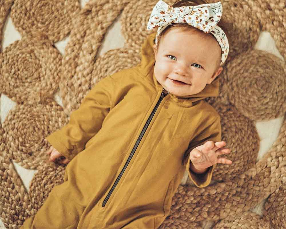 3Pack Baby Hoodie Romper Tiny Tots Kids