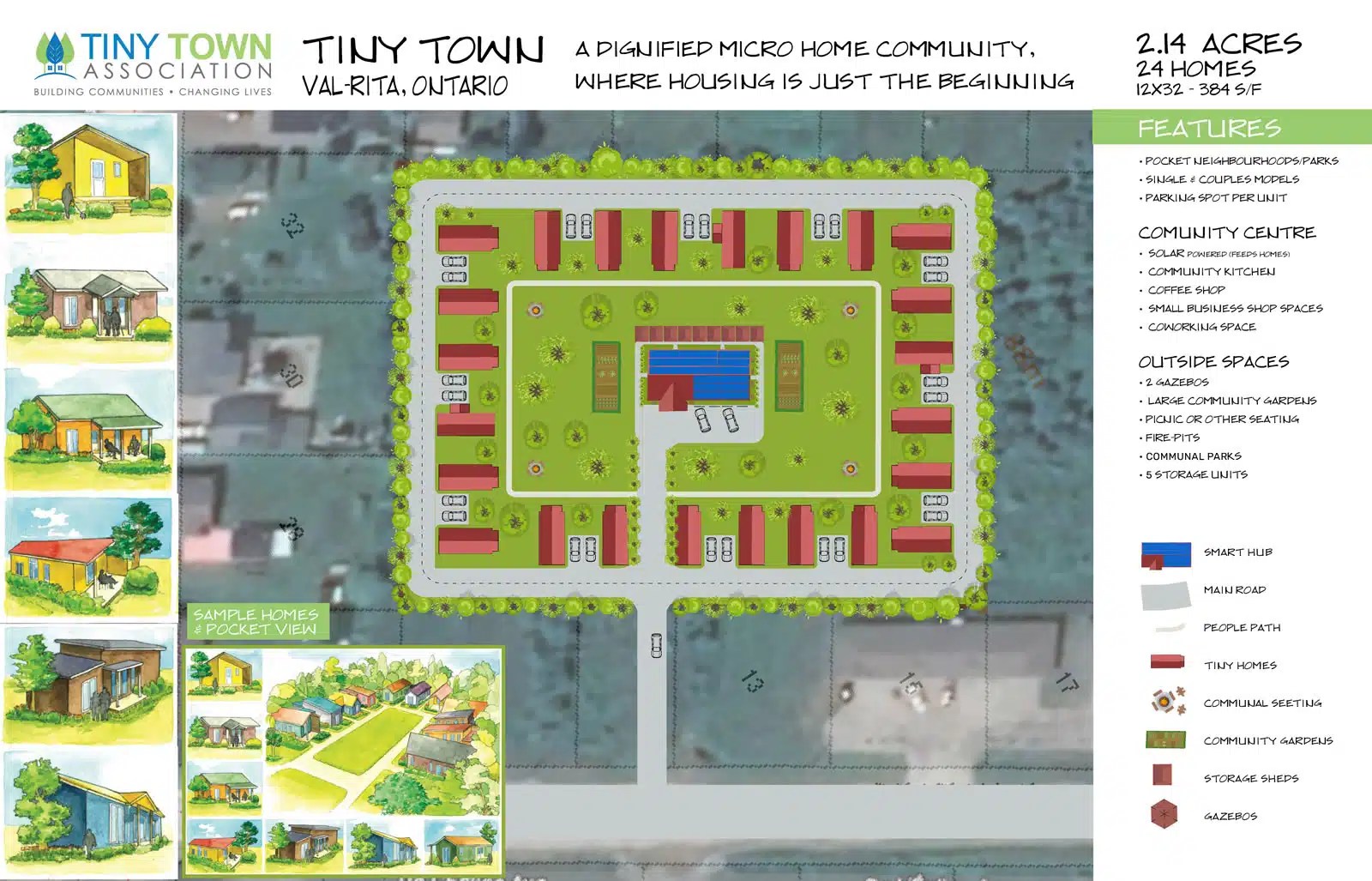 Monday Morning Community Val RitaHarty Tiny Town Association