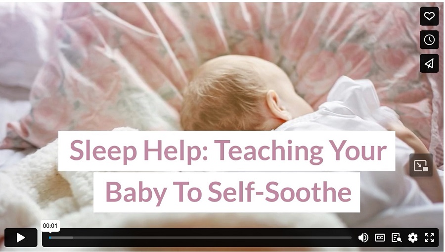 Sleep Help Teaching Your Baby To SelfSoothe