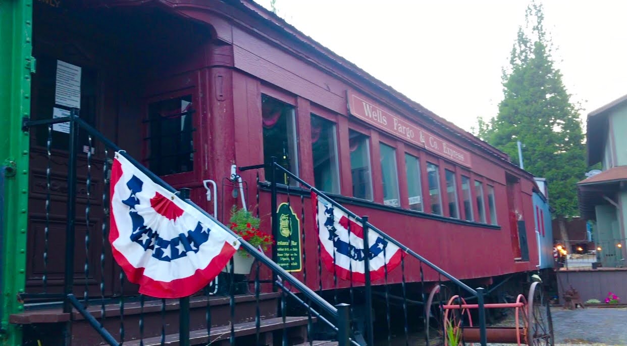 Unique Airbnb stay in a Train Caboose! Tiny Travel Chick