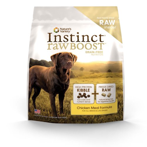 “ON”Instinct Raw Boost GrainFree Chicken Meal Formula Dry Dog Food by