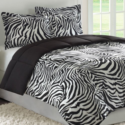 Premier Comfort Nairobi Comforter MiniSet Zebra Full/Queen