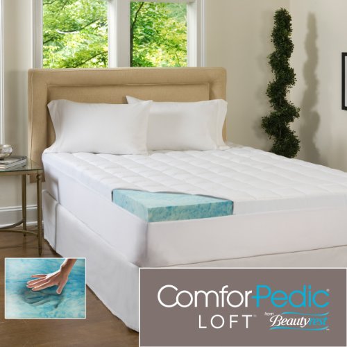 ComforPedic Loft Beautyrest 5.5Inch Supreme Gel Memory Foam Topper for
