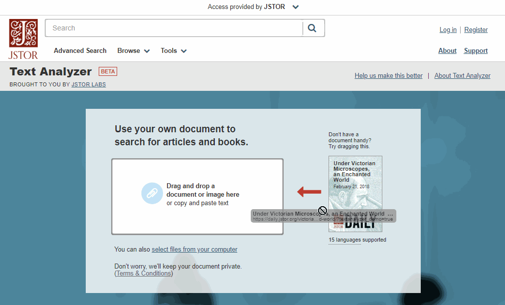 Jstor Access Check Tinyurl