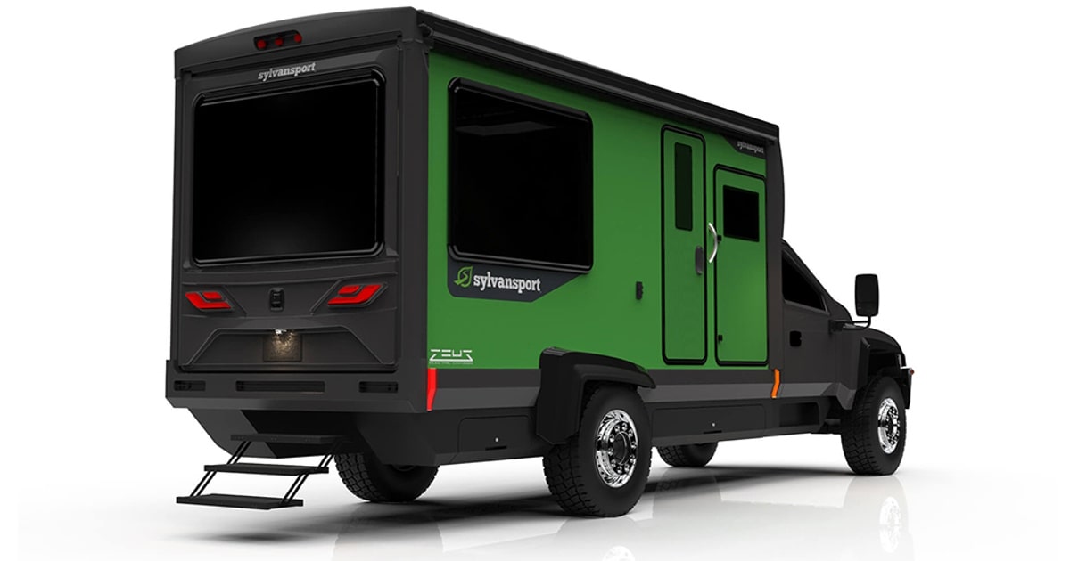 SylvanSport AllElectric RV Concept 400 Miles Of Range