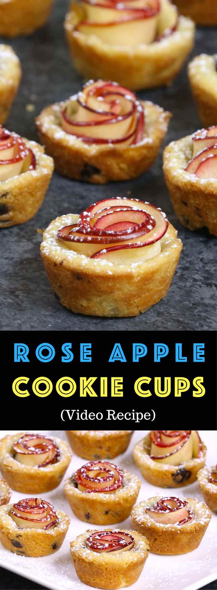 Apple Rose Cookie Cups TipBuzz