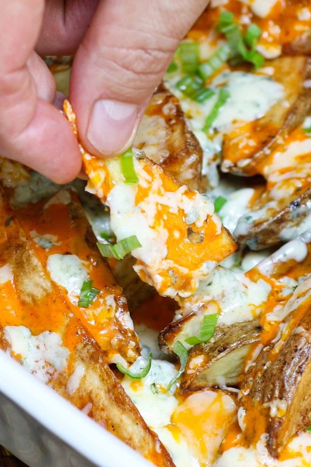 Loaded Buffalo Fries (Wingstop Buffalo Ranch Fries copycat) TipBuzz