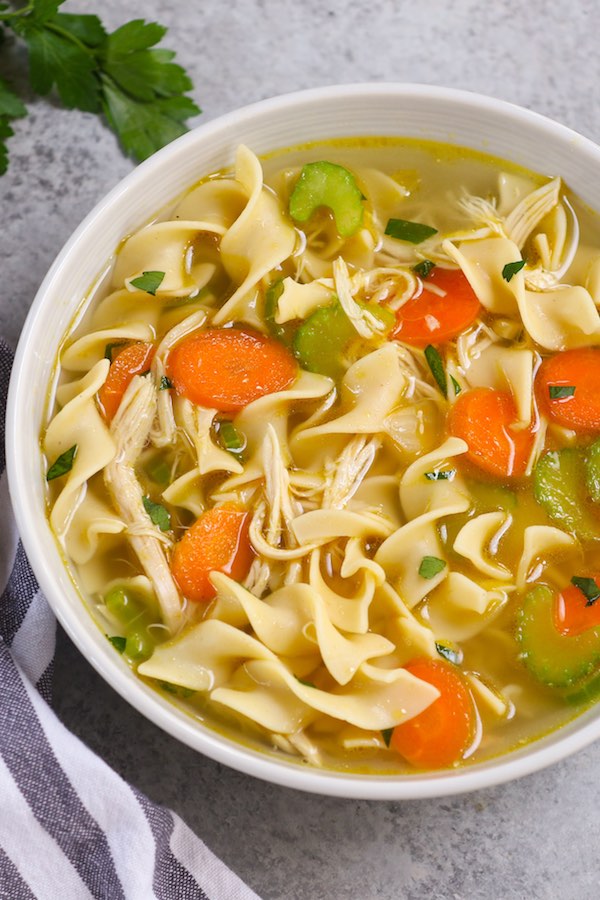 Homemade Chicken Noodle Soup Recipe TipBuzz