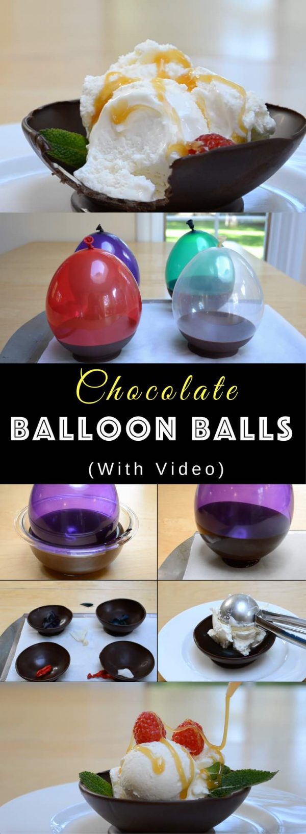 How To Make Chocolate Bowls (with Balloons) TipBuzz