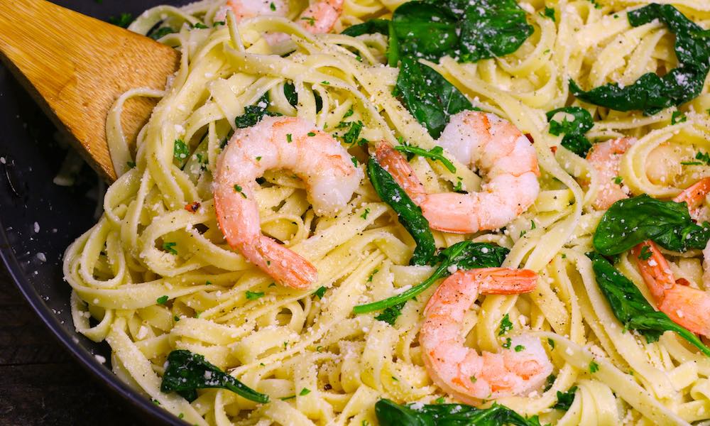 Easiest Way to Make Garlic Butter Shrimp Pasta Recipes