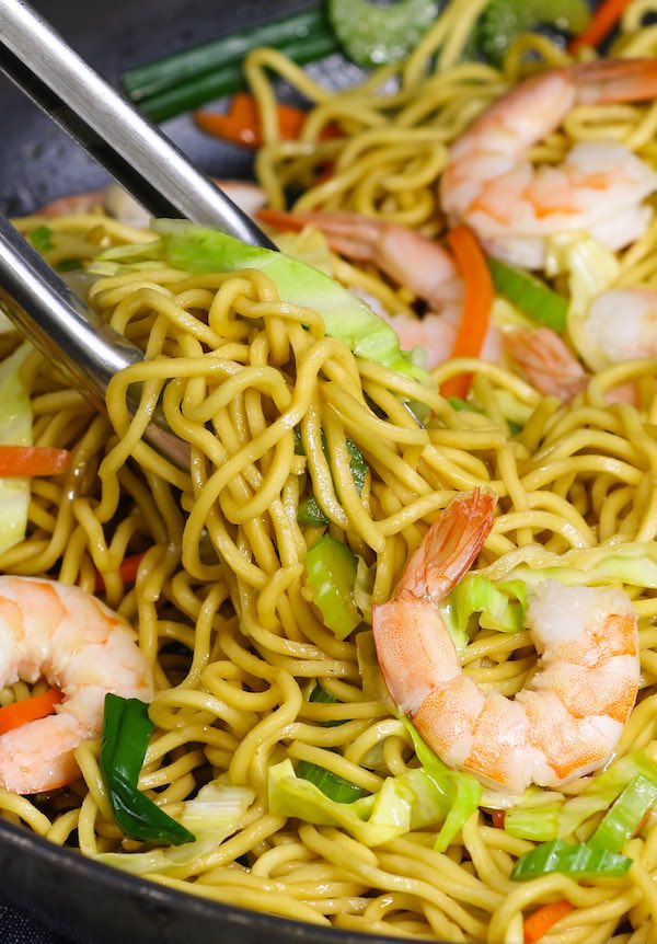Garlic Shrimp Lo Mein Recipe TipBuzz