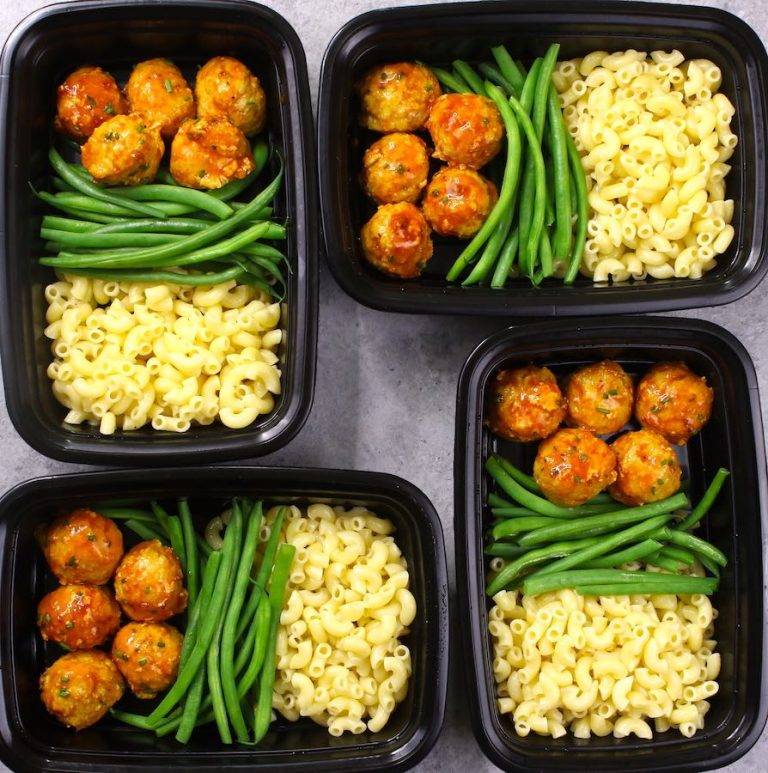 BBQ Chicken Meatballs Meal Prep Recipe TipBuzz