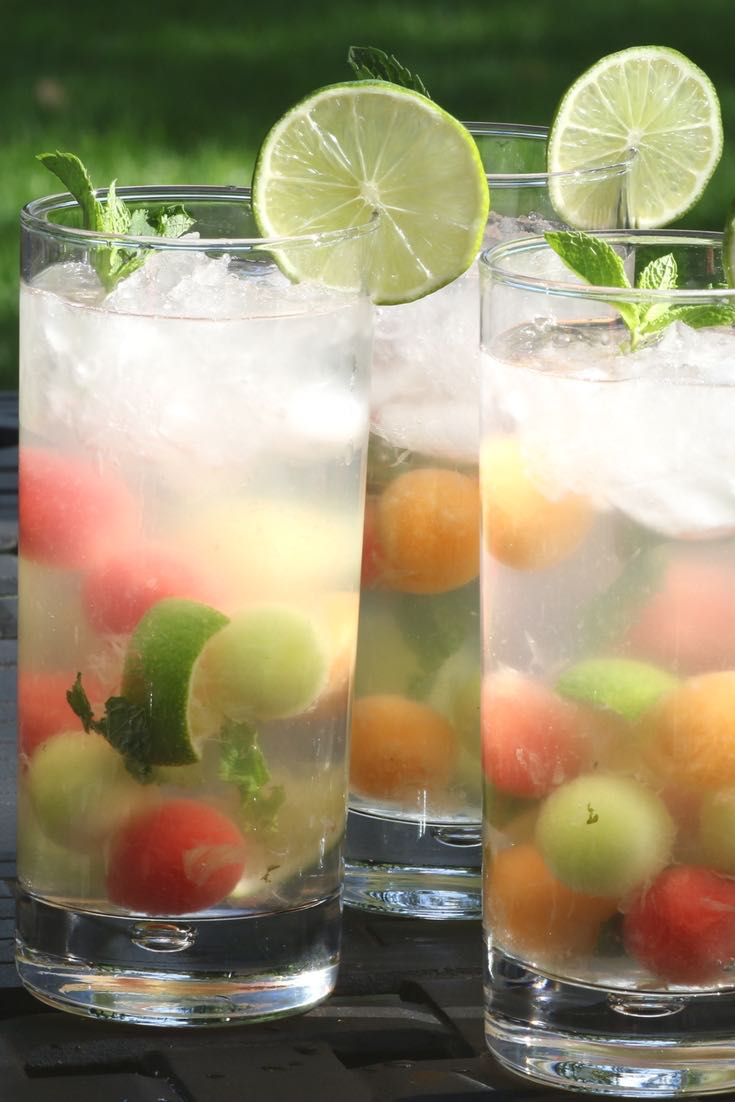 Melon Ball Mojitos Recipe (With Video) TipBuzz