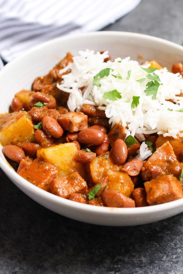 Puerto Rican Rice and Beans (Habichuelas Guisadas) TipBuzz