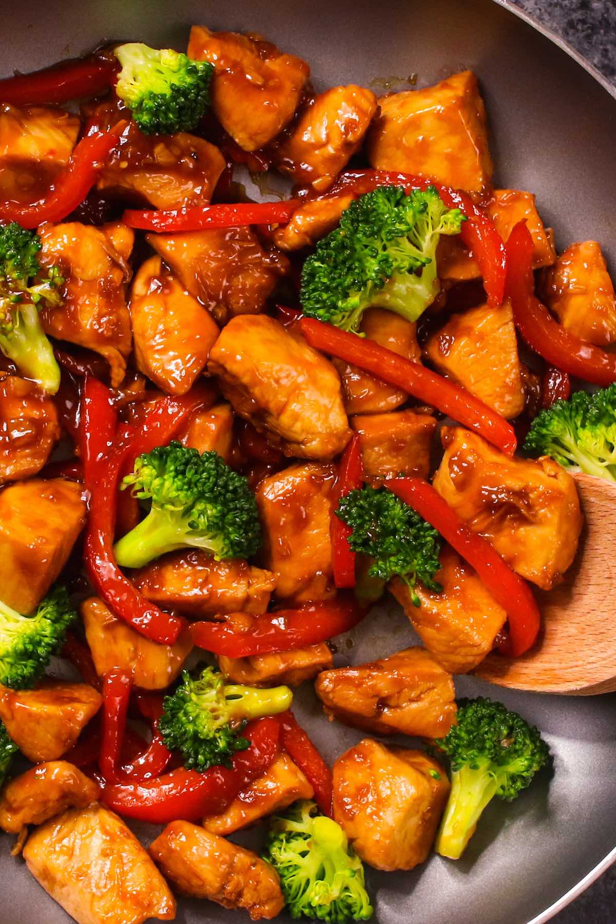 Sticky Honey Garlic Chicken Recipe TipBuzz