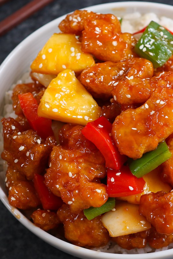 Sweet And Sour Chicken Cantonese Style Calories Sweet And Sour