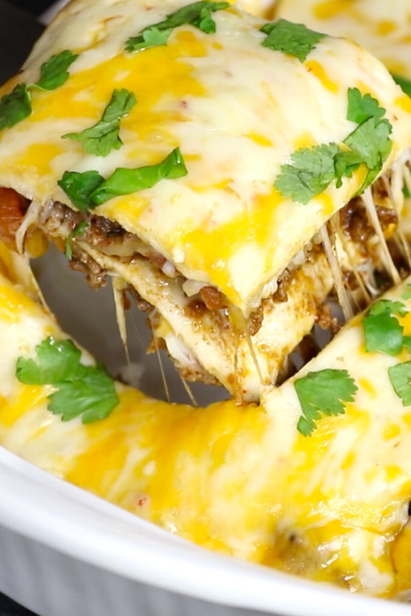 Easy Tortilla Taco Casserole Recipe {A Great Makeahead Meal} TipBuzz