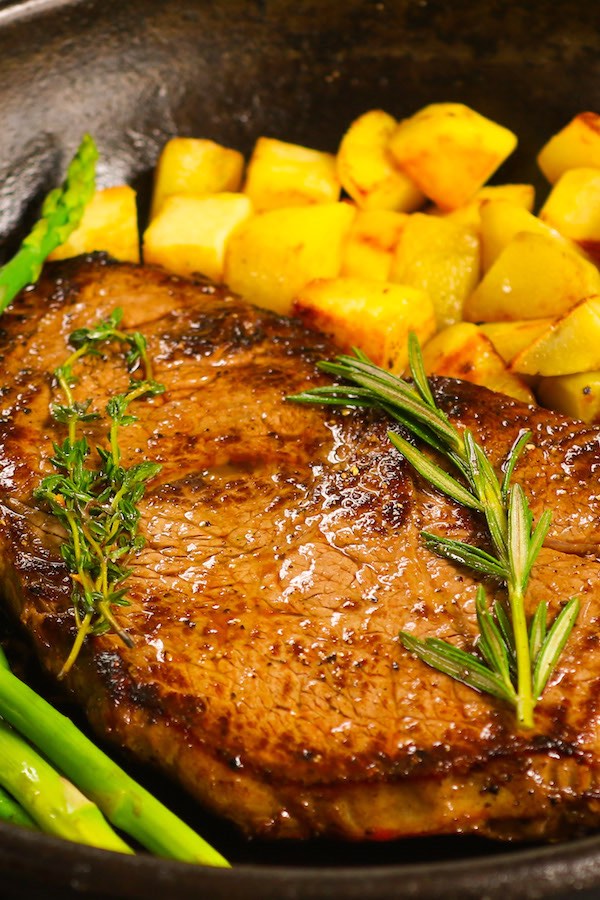 Pan Seared Sirloin Steak TipBuzz