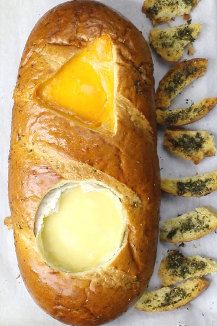 Two Cheese Bread Bowl Dip TipBuzz