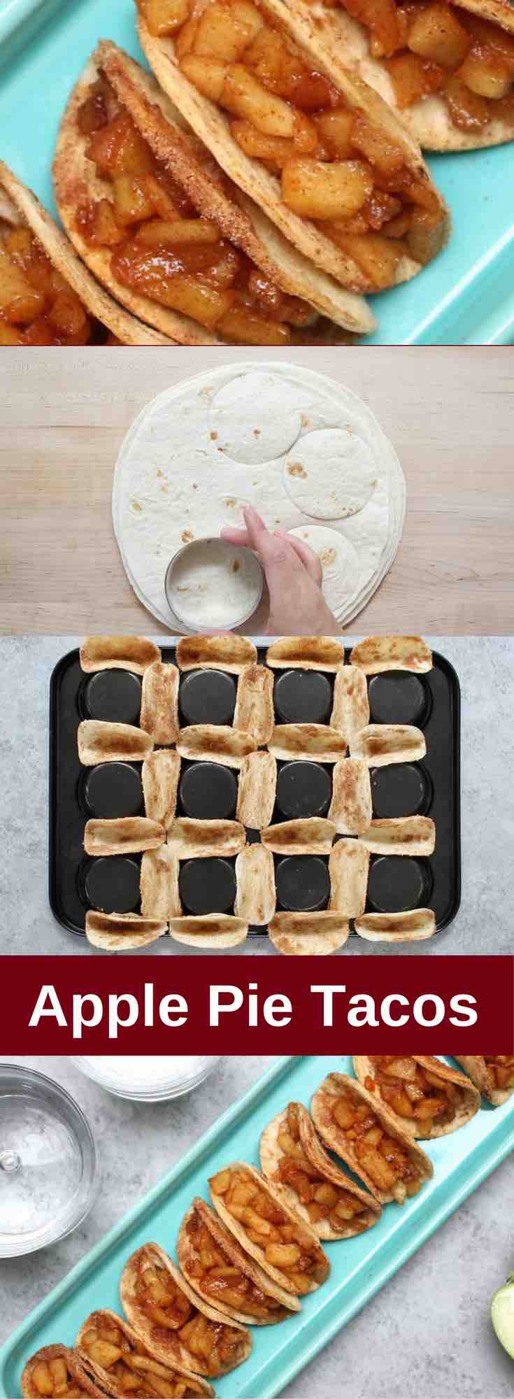 Easy Apple Pie Tacos Recipe (with Video) TipBuzz