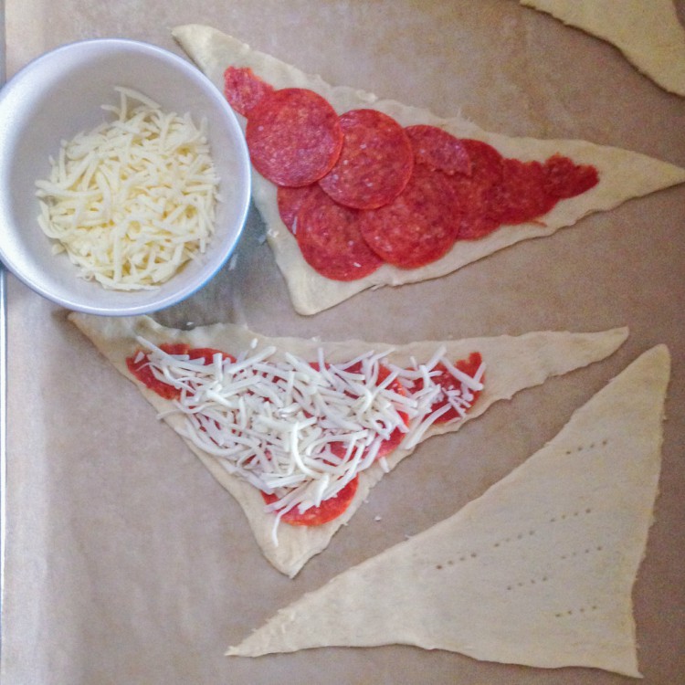 Personal Pepperoni Pizza Hand Pies