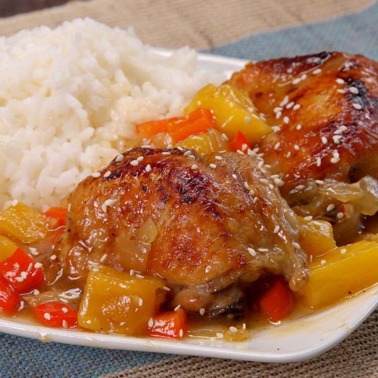 Juicy Slow Cooker Pineapple Chicken Recipe & Video TipHero