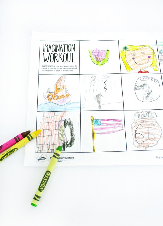 43 Printable Crafts for School and Worksheets for Kids Tip Junkie