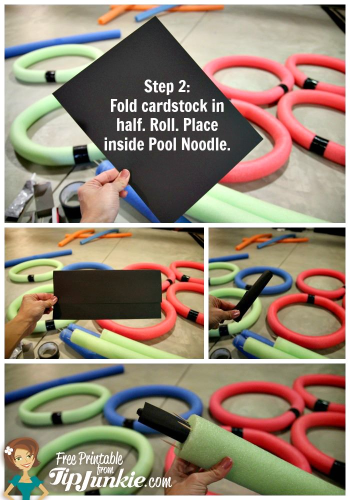 How to Make a Javelin Throw with Pool Noodles Tip Junkie