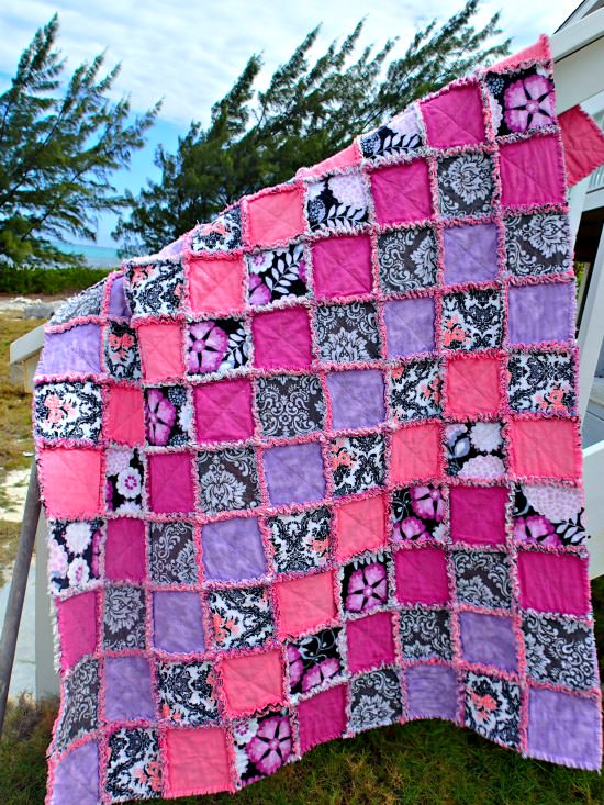 How to make a rag quilt Tip Junkie