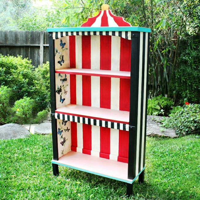 Alice In Wonderland Bookcase Tip Junkie