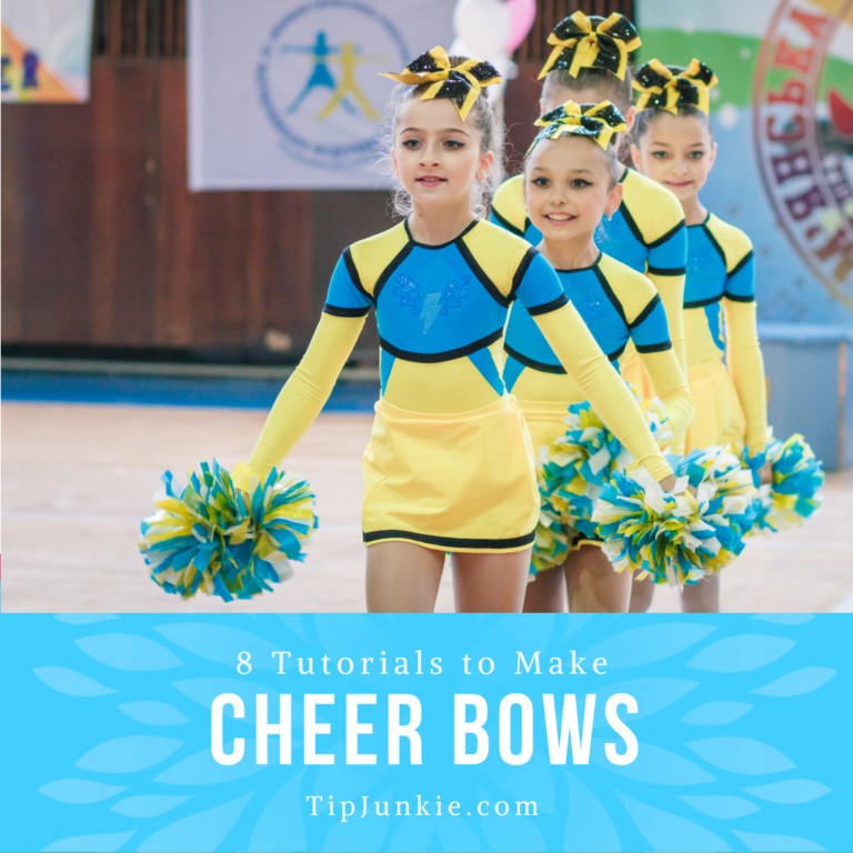 8 How to Make Cheer Bows [tutorials] Tip Junkie